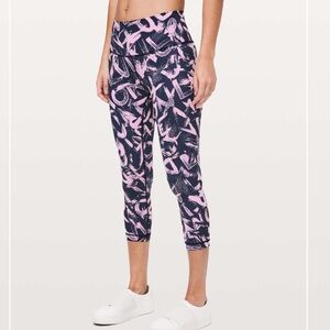 Lululemon Wunder crop leggings